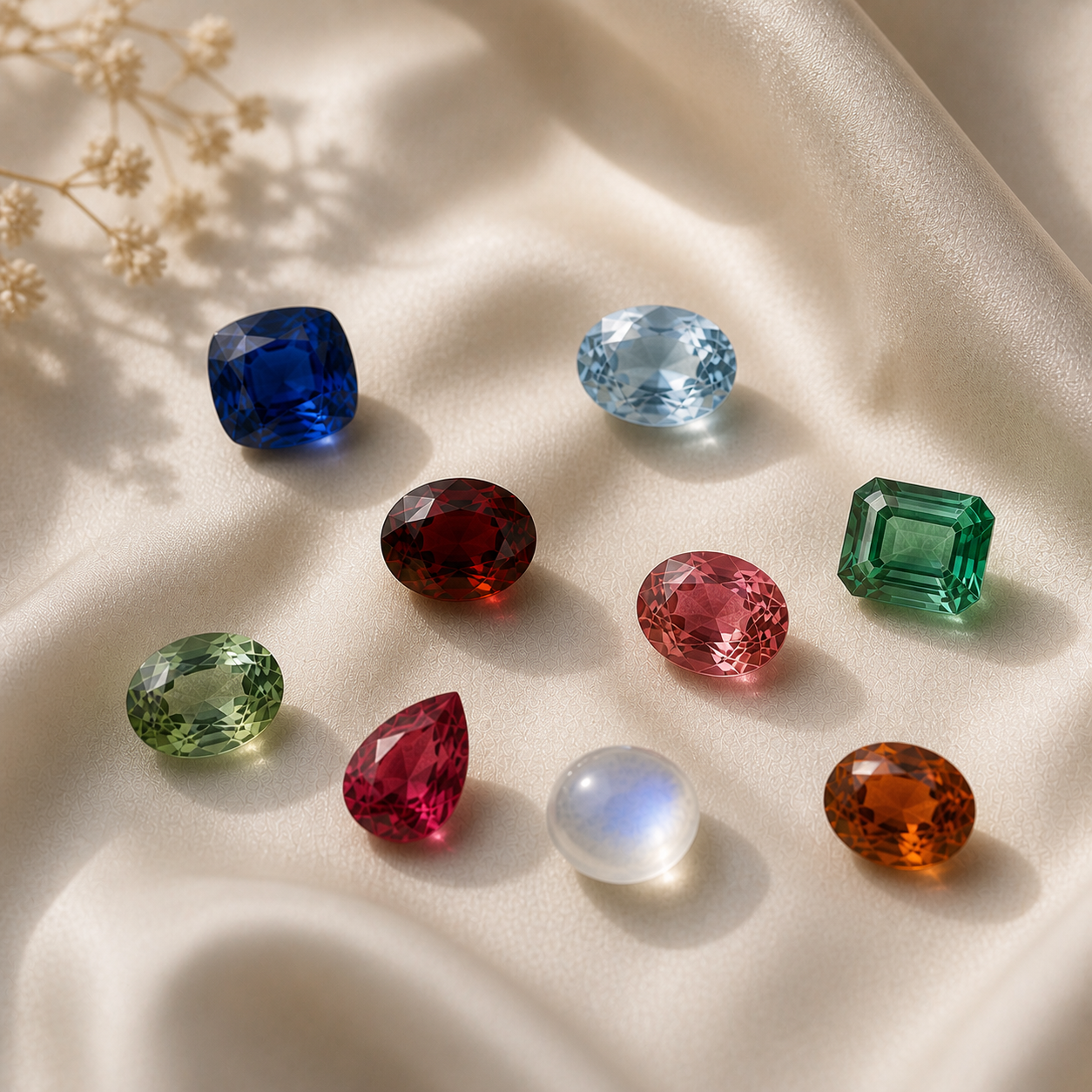 Coloured Gemstones