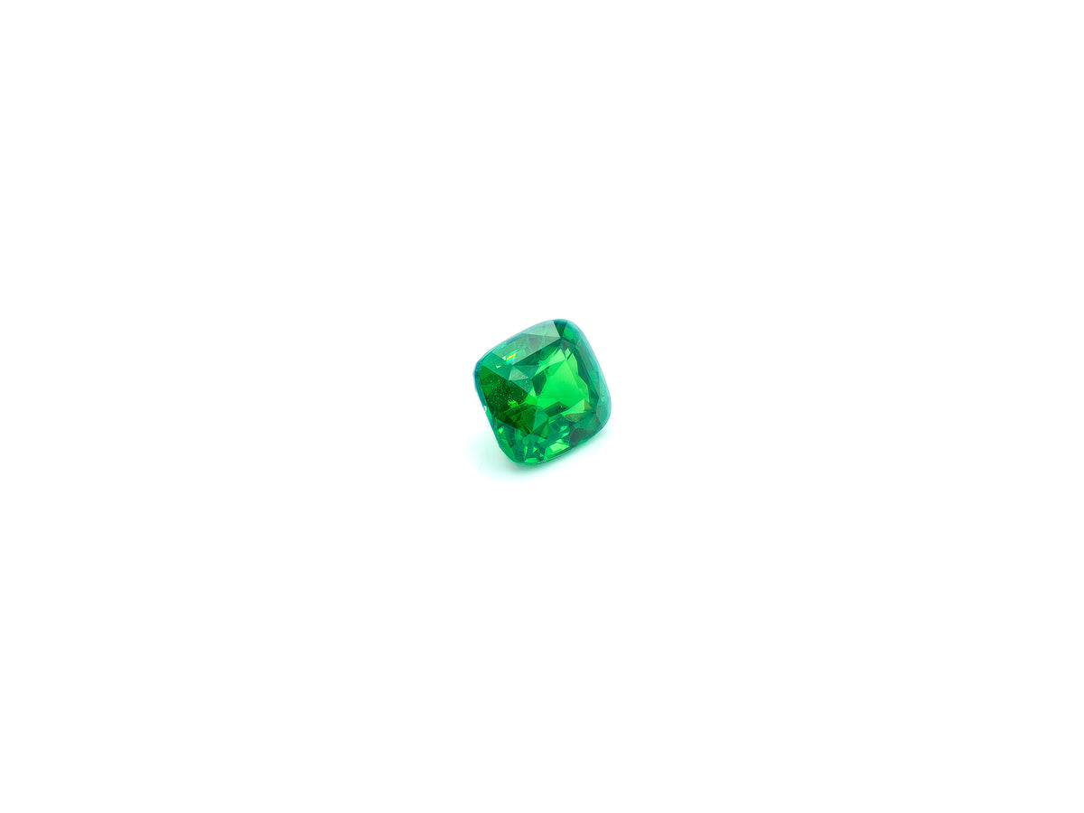 Natural Tsavorite Garnet – Green | 1.54 Carat Cushion Cut | Sri Lanka | SRL-029