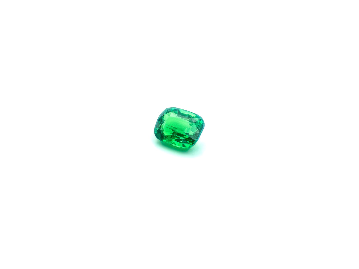 Natural Tsavorite Garnet – Green | 1.05 Carat Cushion Cut | Sri Lanka | SRL-032