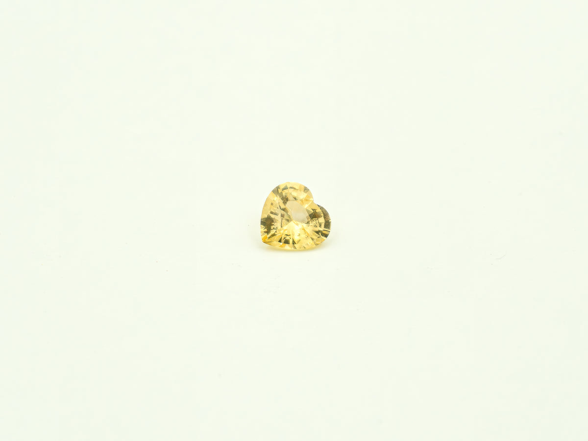 Vivid Yellow Unheated Sapphire – 1.78 Carat Heart Cut | Sri Lanka | SRL-047