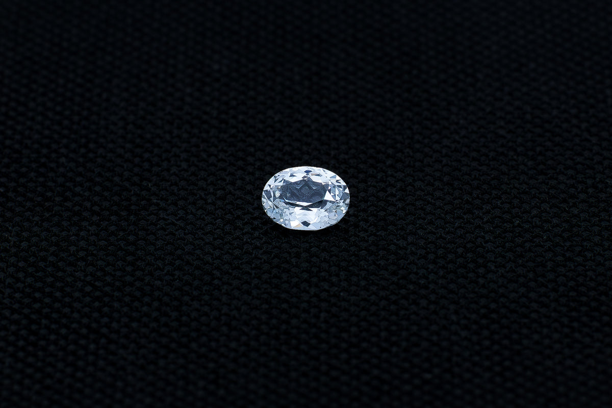 Natural White Chrysoberyl – Colourless | 2.38 Carat Oval Cut |SRL-033