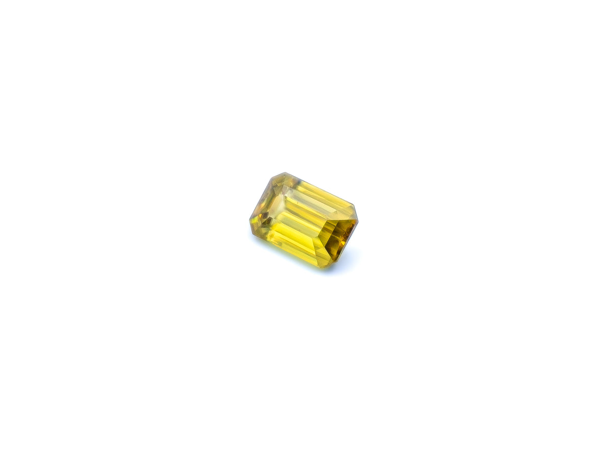 Natural Sphene – Yellow 2.88 Carat Cushion Cut | SRL-022