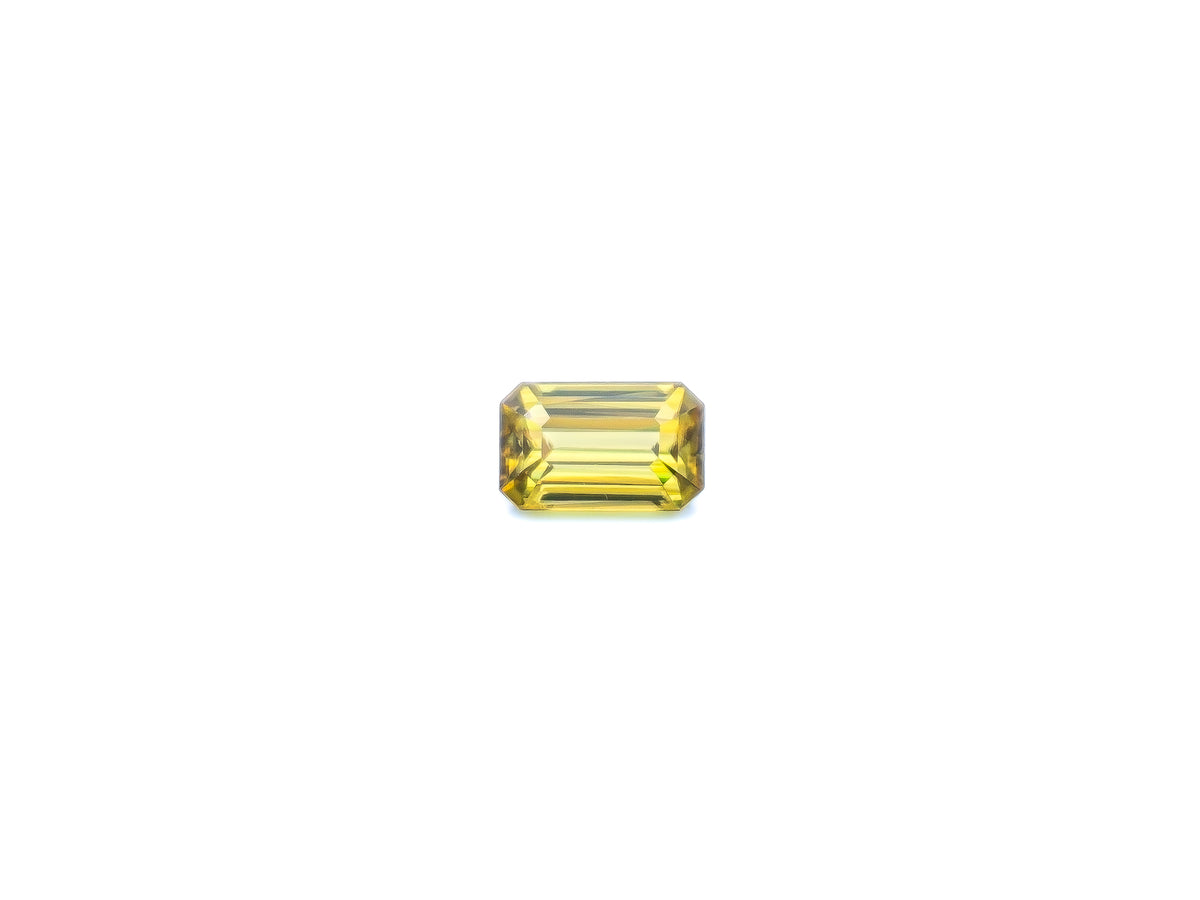Natural Sphene – Yellow 2.88 Carat Cushion Cut | SRL-022