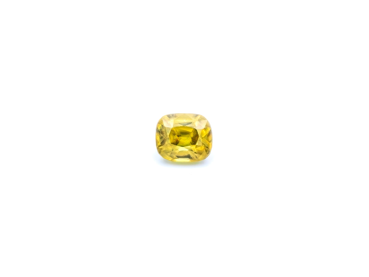 Natural Sphene – Yellow 1.78 Carat Cushion Cut | SRL-019