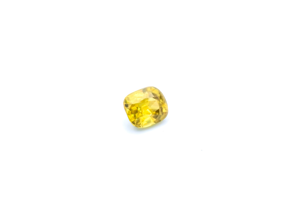 Natural Sphene – Yellow 1.78 Carat Cushion Cut | SRL-019