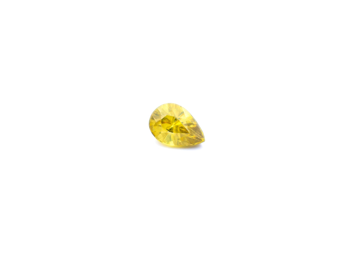 Natural Sphene – Yellow 2.15 Carat Pear Cut | SRL-018