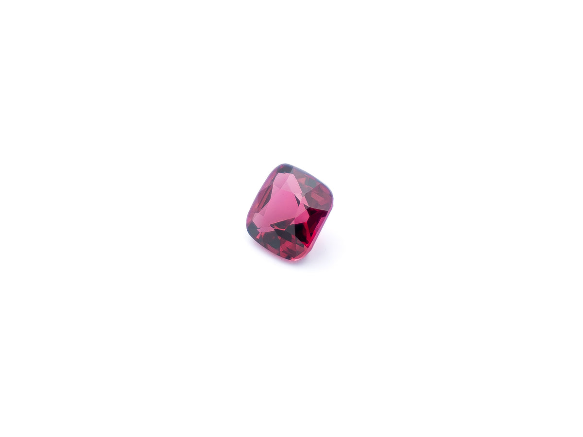 Natural Rhodolite Garnet – Raspberry Pink | 4.82 Carat Cushion Cut | SRL-039