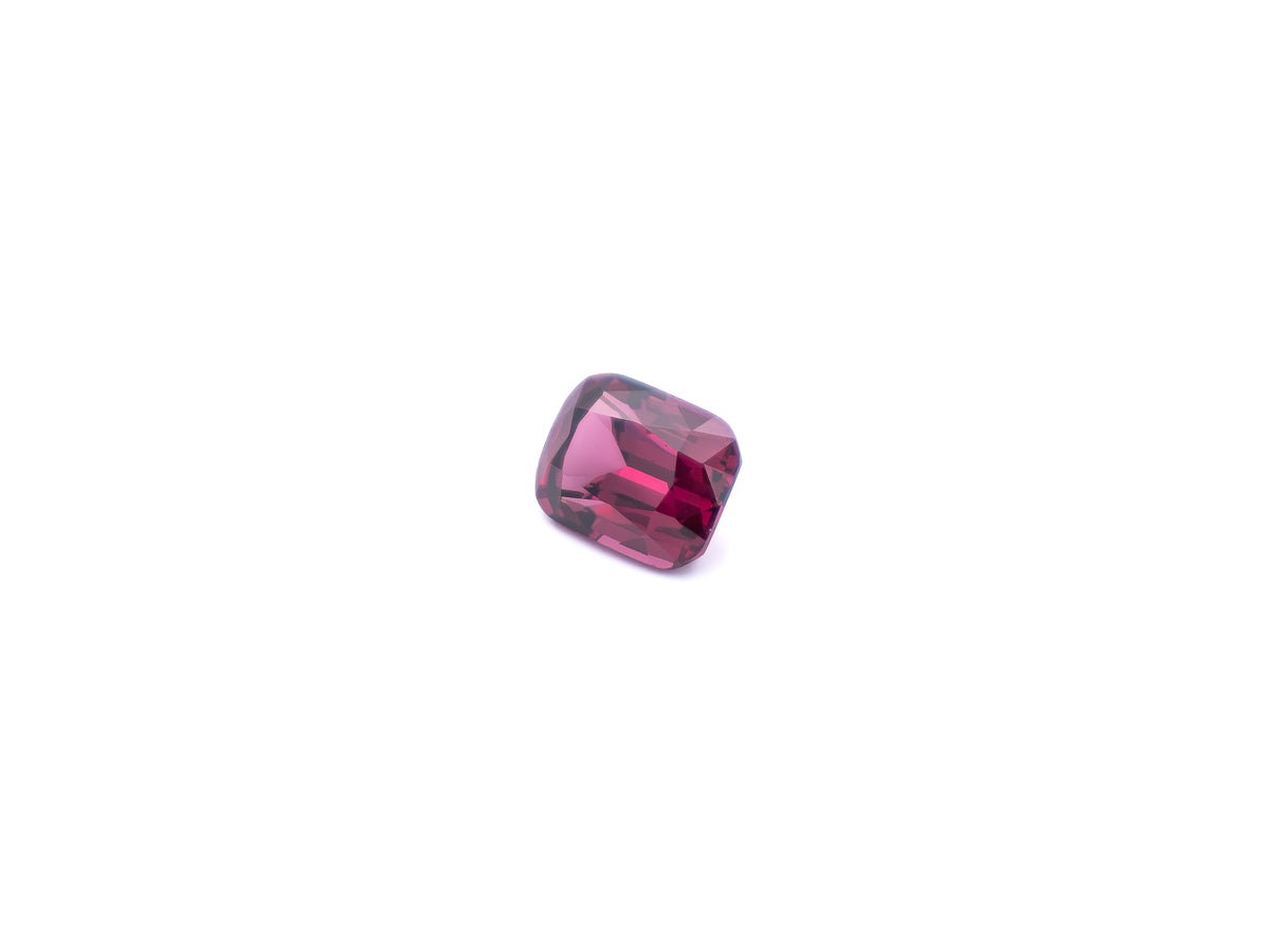 Natural Rhodolite Garnet – Raspberry Pink | 4.58 Carat Cushion Cut | SRL-037