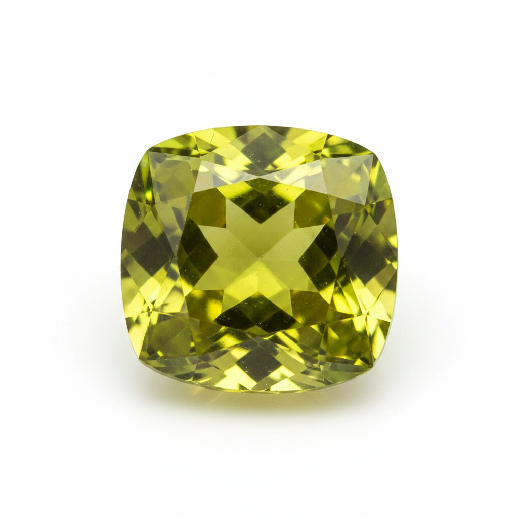 Vivid Yellowish  Green Sphene - 3.11 Ct| TGL Certified